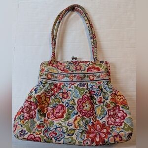Vera Bradley Retired Hope Garden Quilted Purse